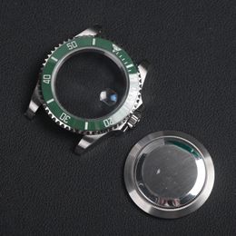 41mm 3235 movement watch parts stainsteel steel watch case 904l with sapphire csystal face green ceramiac bezel 126610