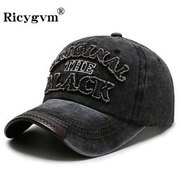 Retro Letter Embroidery Baseball Caps Spring Summer Men Women Cotton Adjustable Casual Hat Hip Hop Streetwear Sun Hats Y2k Hat