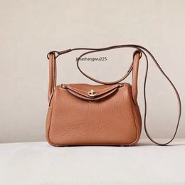 2024New real leather women's mini tote bag Shoulder Messenger Bag Designer bag Premium luxury alternative