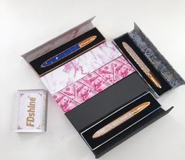 10pcs square magnetic Empty Paper Packing Box For Mink Eyelash Eyeliner pen DIY Selfadhesive Eyeliner Packing Box6521695