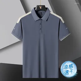 Men's Jackets 2024 Spring And Summer Trendy Short Sleeved T-shirt Fashion Polo Shirt With Men Clothing For Business Wear