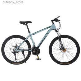 Bikes Ride-Ons The New 2023 MACCE 26 Inch 21-Speed Disc Brake Mountain Bike Is Suitab For Adults Bicyc L240319