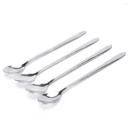 Coffee Scoops 1PC 16cm Long Handle Stainless Steel Tea Spoons Ice Cream Cutlery