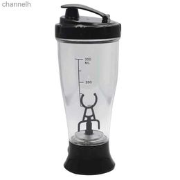 Water Bottles 350ml Protein Shaker Mixing Cup Sports Gym Training Automatic Water Bottle yq240320