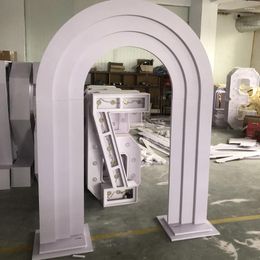 Party Decoration Wedding Supplier Door Shape Arch Backdrop Round Stand