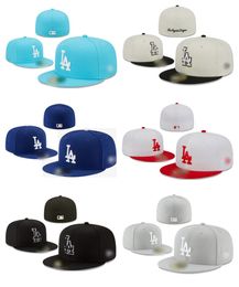 Top Selling 2024 Fitted hats Snapbacks hat baskball Caps Logo LLAA man woman Outdoor Sports Embroidery Cotton flat Closed Beanies flex sun cap DD0071