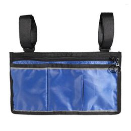 Storage Bags Wheelchair Side Bag Multifunctional Armrest Pouch Organizer Phone Pockets Food