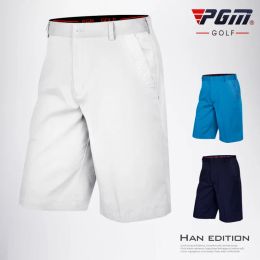 Shorts PGM Men's Golf Shorts Summer Breathable Shorts Man High Elastic Fitdrying Short Pants Comfortable Golf Clothing XXSXXXL