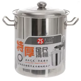 Double Boilers Stew Pots With Lids High Capacity Stainless Steel Stockpot Large Soup