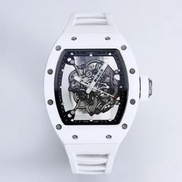 2024 Mens Watch BBR Factory V3 Ceramic case RMUL2 Integrated Movement 49.90X42.70X13.5mm sapphire Crystal mirror double anti-glare effect natural rubber strap New