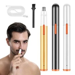 Trimmer Portable Professional Electric Nose & Ear Hair Trimmer Rotating USB Charging Hair Trimmer Eyebrow Trimmer Rechargable Clipper