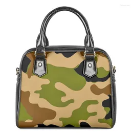 Shoulder Bags Twoheartsgirl Handbag Women Fashion Camouflage Sling Crossbody Bag Multi-functional Casual Female's Top-handle Sac