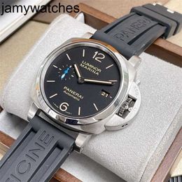 Watches Mechanical Luxury Panerass Instantly Shoot Series Precision Steel Automatic Watch Men's Pam01392 Waterproof Wristwatches Designer Fashion