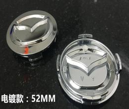 4x REPLACEMENT WHEEL HUB CENTRE CAPS for MAZDA Full Chrome Small size52mm2776821