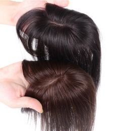 Bangs TaLang Topper Wig with bangs Increase the amount of hair on the top of the head to cover the white hair Hairpiece