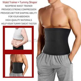 Slimming Belt Sweat Reduce tight fitting bra shape fitness abdomen shape weight loss coach mens sauna body trimming abdomen and waist strap 240321