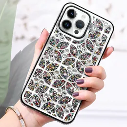 Fashion Rhinestone Phone Cases iPhone 15 14 13 12 11 Pro Max High Quality 14Plus Xr Xs 7 8 Luxury Designer Shiny Diamond Scratchproof Customize LOGO Design Patter Case