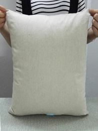 100 pcs ALL SIZES Plain Natural Gray LinenCotton Blended Pillow Cover Natural Flax Pillow Cover Thick Raw Linen Pillow Cover For 6436972