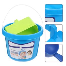 Sand Play Water Fun Kids Snow Game Set Children Beach Sand Contains Beach Rake Snow Bucket Sand Castle Garden Tool Toys for Kids Children 240321