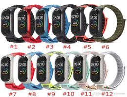 Mi Band 3 4 Strap Wristband nylon Bracelet Smart watch Band Accessories wrist mi Band3 for Xiao mi band 3 4 wristband4896444