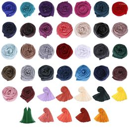 Scarves Turban Scarf Plain Colour Neckcloth Head Wrap Supple To Touch Women Accessory Elasticity Sweet Gift Long Hair