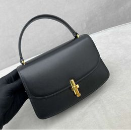 THE ROW Sofia 10 Calf Top Handle Bag Handbag Fashion Luxury Designer Handbags Black Brown Purse Leisure Mainstream Bag32664