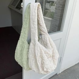Evening Bags Brand Designer Nylon Geometric Women's Shoulder Bag Casual Crossbody Small Hobos Handbag