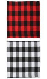 Christmas Buffalo Plaid Burlap Placemats Doublesided Reversible Waterproof Dinner Table Placemats Party Table Decoration Wholes1955399