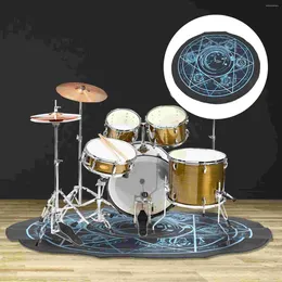 Carpets Drum Kit Home Decoration Acoustic Panel Round Soundproof Carpet Concert Rug High-quality Suede The Front Anti-skid