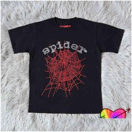 Men'S T-Shirts Mens 3D Puff Print Young Thug Spider T-Shirt 2022 Men Women 1 High Quality Web Graphic Sp5Der 555555 Tee Tops Hip Hop Dharg