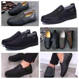 Shoes GAI sneakers sport Cloth Shoe Men Single Business Low Top Shoes Casual Soft Sole Slippers Flat Men Shoe Black comfort soft big sizes 38-50