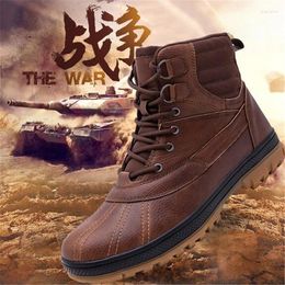 Fitness Shoes 39-48 Autumn Winter Men Women Ankle Boots Leather Tactical Plus Anti-Skidding Classical Walking Footwear Summer Hiking