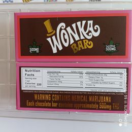 Wonkabar Chocolate Boping Box Box Food Grade Chocolates Backings Boxed مع قالب متوافق