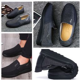 Shoes GAI sneakers sport Cloth Shoes Men Singles Business Low Top Shoes Casual Softs Sole Slippers Flat soled Mens Shoes Black comfort soft big size 38-50