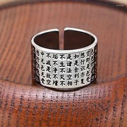 Wedding Rings Exaggerated Personality Retro Letter For Women Charm Engagement Men Vintage Knuckle Finger Jewellery