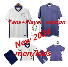 16-4XL2024 Englands BELLINGHAM Soccer Jerseys 150 Years 23 24 25 National Team TOONE Football Shirt WHITE BRIGHT KANE STERLING RASHFORD SANCHO GREALISH Men Kids