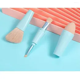 Makeup Brushes Multifunctional Brush Set Soft 4-in-1 Contour Powder Detachable Double Ended Cosmetic Loose