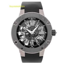 Tactical Diving Wristwatch RM Wrist Watch RM033 Extra Flat Automatic Titanium Mens Strap Watch RM033 AL TI