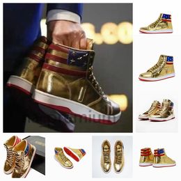 2024 trump T basketball Casual Shoes The Never Surrender High-Tops Designer shoes TS Running Gold Custom Men Outdoor Sneakers Comfort Sport Lace-up Outdoor Trendy ity