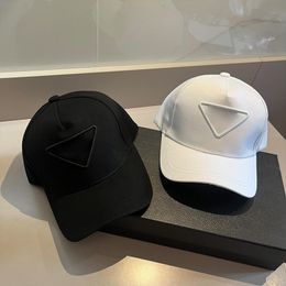 Summer Street Ball Caps Fashion Vacation Sun Cap for Men Women Travel Hat Sport Hats Black & White