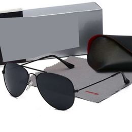 2024 Мужские солнцезащитные очки классические ретро -солнцезащитные очки