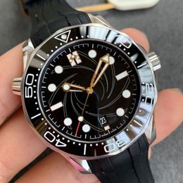 Ceramic Bezel Men's Watch 43MM Automatic Mechanical Movement Luminous Sapphire Waterproof Movement Self Winding Fashion Watch265B