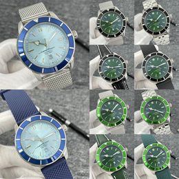 Luxury Mens Watches Super Mechanical Automatic Movement Blue Ocean Waterproof Wristwatch 46mm Case Luminous Designer Watch 1884 Sport Clock Montre De Luxe