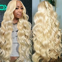 613 Hd Lace Frontal Wig Brazilian 13x6 13x4 Lace Human Hair Wigs Honey Blonde Body Wave Transparent Lace Front Wigs for Women