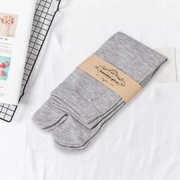 Men's Socks Unisex Split Two Toes Sock Polyester Clog Washable Finger Sweaty Deodorizing Hallux Valgus Appliance Accessories