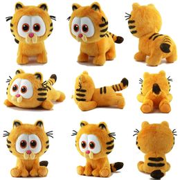 2024 Wholesale cute sitting posture kitten plush toys Children's games Playmates Holiday gifts Bedroom decor