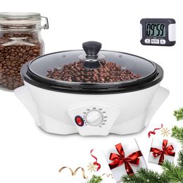 Home Electric Coffee Bean Roaster Suitable for Use in Cafes, Shops, Homes, 500 Grams/1.1 Pounds (upgraded to 110V-120V)