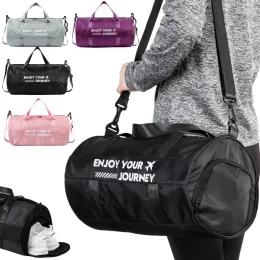 Bags Large Capacity Gym Bag with Shoe Compartment & Wet Pocket Waterproof Travel Handbag for Men Women Sport Fitness Bag Duffel Bag