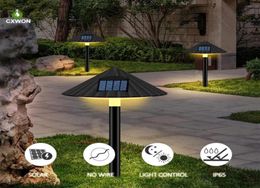 2pcs Solar Garden Light LED Solar Powered Mushroom Lamp Lanterns Waterproof Outdoor Landscape Lighting For Pathway Patio Yard Lawn1716681