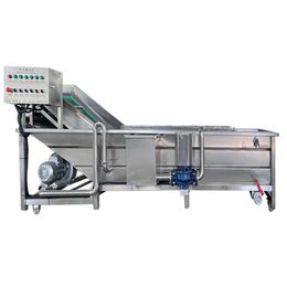 Fruit and vegetable washing equipment, stainless steel, commercial, high quality, high efficiency, factory direct sales,